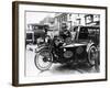 Woman Riding a 1929 500Cc Ajs Motorbike, (C1929)-null-Framed Photographic Print