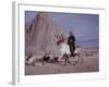 Woman Riding One of Her Reindeer in Outer Mongolia-Howard Sochurek-Framed Photographic Print