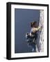 Woman Rock Climbing-null-Framed Photographic Print