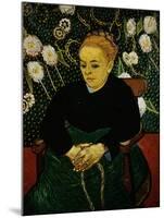 Woman Rocking a Cradle (Augustine Roulin)-Vincent van Gogh-Mounted Giclee Print