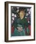 Woman Rocking a Cradle-Vincent van Gogh-Framed Premium Giclee Print