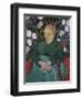 Woman Rocking a Cradle-Vincent van Gogh-Framed Premium Giclee Print