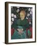 Woman Rocking a Cradle-Vincent van Gogh-Framed Giclee Print