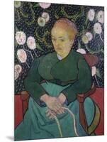 Woman Rocking a Cradle-Vincent van Gogh-Mounted Giclee Print