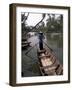 Woman Rowing, Mekong Delta, Vietnam-Bill Bachmann-Framed Photographic Print