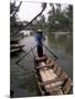 Woman Rowing, Mekong Delta, Vietnam-Bill Bachmann-Mounted Photographic Print