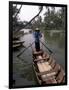 Woman Rowing, Mekong Delta, Vietnam-Bill Bachmann-Framed Photographic Print