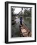 Woman Rowing, Mekong Delta, Vietnam-Bill Bachmann-Framed Photographic Print