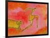 Woman Running from a Ram-Marie Bertrand-Framed Giclee Print