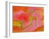 Woman Running from a Ram-Marie Bertrand-Framed Giclee Print