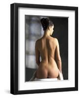 Woman's Back-Tony McConnell-Framed Premium Photographic Print