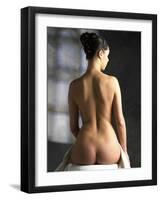 Woman's Back-Tony McConnell-Framed Photographic Print