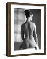 Woman's Back-Tony McConnell-Framed Photographic Print