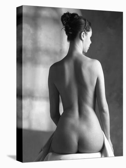 Woman's Back-Tony McConnell-Stretched Canvas