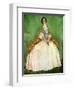 Woman 's costume in reign of Anne I (1702-1714)-Dion Clayton Calthrop-Framed Giclee Print