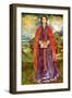 Woman 's costume in reign of Henry I-Dion Clayton Calthrop-Framed Giclee Print