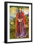 Woman 's costume in reign of Henry I-Dion Clayton Calthrop-Framed Giclee Print