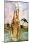 Woman 's costume in reign of Henry II (1154 -1189)-Dion Clayton Calthrop-Mounted Giclee Print