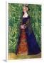 Woman 's costume in reign of Henry VIII (1509-1547)-Dion Clayton Calthrop-Framed Giclee Print