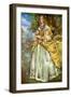 Woman 's costume in reign of the James II (1685-1689)-Dion Clayton Calthrop-Framed Giclee Print