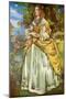 Woman 's costume in reign of the James II (1685-1689)-Dion Clayton Calthrop-Mounted Giclee Print