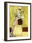 Woman 's costume in reign of William and Mary (1689-1702)-Dion Clayton Calthrop-Framed Giclee Print