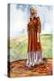 Woman 's costume in reign of William I-Dion Clayton Calthrop-Stretched Canvas