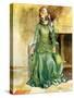 Woman 's costume in reign of William II-Dion Clayton Calthrop-Stretched Canvas