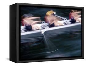 Woman's Crew on Opening Day Races of the Annual Windermere Cup Regatta, Seattle, Washington, USA-Nancy & Steve Ross-Framed Stretched Canvas