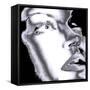 Woman's Face-Coneyl Jay-Framed Stretched Canvas