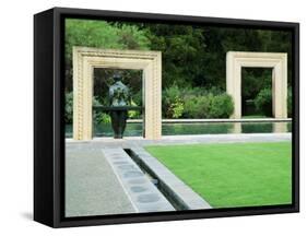 Woman's Garden, Dallas Arboretum, Dallas Texas, USA-null-Framed Stretched Canvas