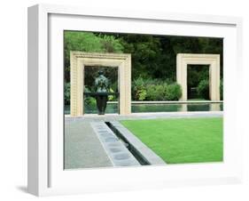 Woman's Garden, Dallas Arboretum, Dallas Texas, USA-null-Framed Photographic Print