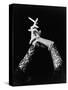 Woman's Hands Holding Cigarette-null-Stretched Canvas