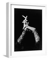 Woman's Hands Holding Cigarette-null-Framed Photographic Print