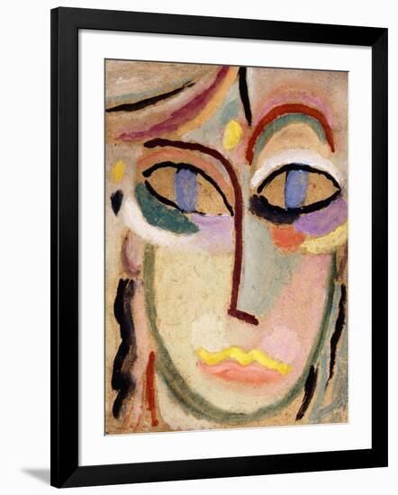 Woman's Head, C.1922-Alexej Von Jawlensky-Framed Giclee Print