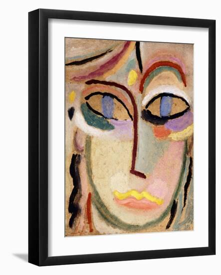 Woman's Head, C.1922-Alexej Von Jawlensky-Framed Giclee Print