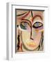 Woman's Head, C.1922-Alexej Von Jawlensky-Framed Giclee Print