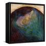 Woman's Head-Boccioni Umberto-Framed Stretched Canvas