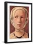 Woman's Head-LaTour-Framed Art Print