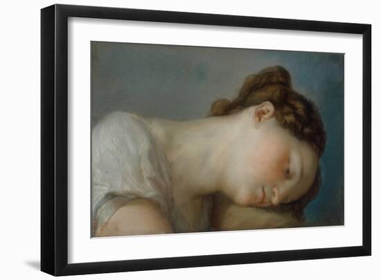 Woman's Head-Vicente López Portaña-Framed Giclee Print