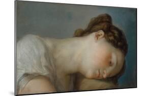 Woman's Head-Vicente López Portaña-Mounted Giclee Print