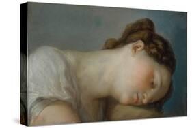 Woman's Head-Vicente López Portaña-Stretched Canvas