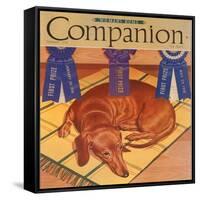 Woman's Home Companion, Dogs Magazine, USA, 1930-null-Framed Stretched Canvas
