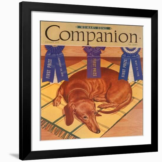 Woman's Home Companion, Dogs Magazine, USA, 1930-null-Framed Giclee Print