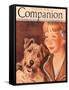 Woman's Home Companion, Dogs Magazine, USA, 1930-null-Framed Stretched Canvas