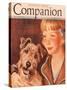 Woman's Home Companion, Dogs Magazine, USA, 1930-null-Stretched Canvas