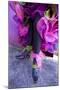 Woman's Legs and Shoes Dressed for Carnival, Venice, Italy-Jaynes Gallery-Mounted Photographic Print