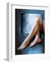 Woman's Legs, with Knee X-ray-Miriam Maslo-Framed Photographic Print