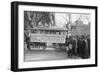 Woman's Suffrage Bus-null-Framed Art Print