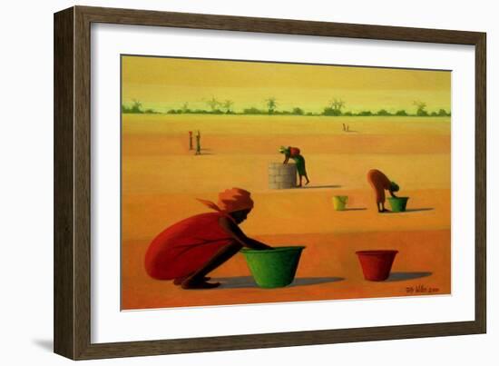 Woman's Work, 2001-Tilly Willis-Framed Giclee Print